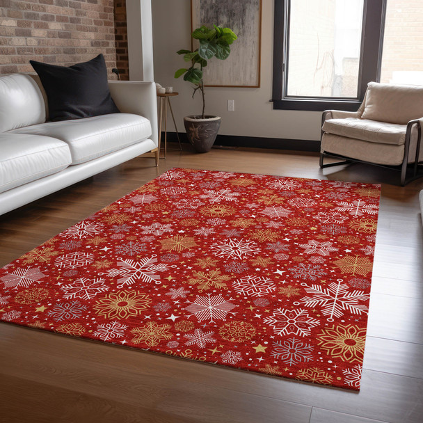 Dalyn Wonderland WN31 Red Rug