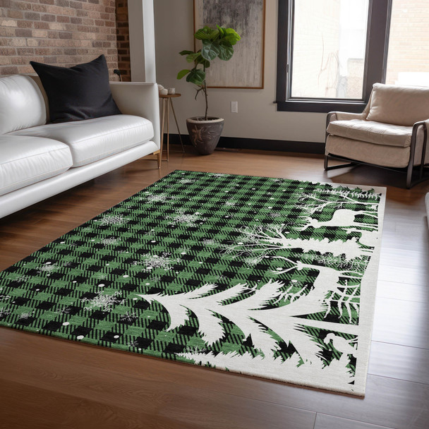 Dalyn Wonderland WN32 Green Rug