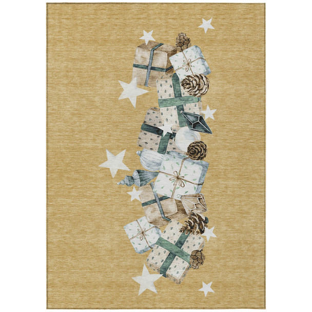 Dalyn Wonderland WN33 Gold Rug