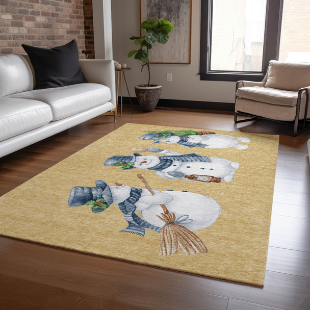 Dalyn Wonderland WN34 Gold Rug