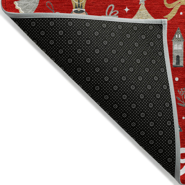 Dalyn Wonderland WN35 Red Rug