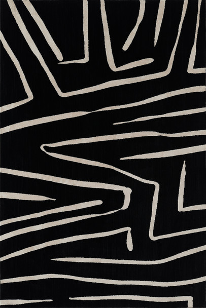 Momeni Noho NO-04 Black Rug