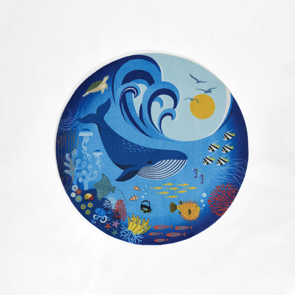 Momeni Playground PLY-3 Blue Rug