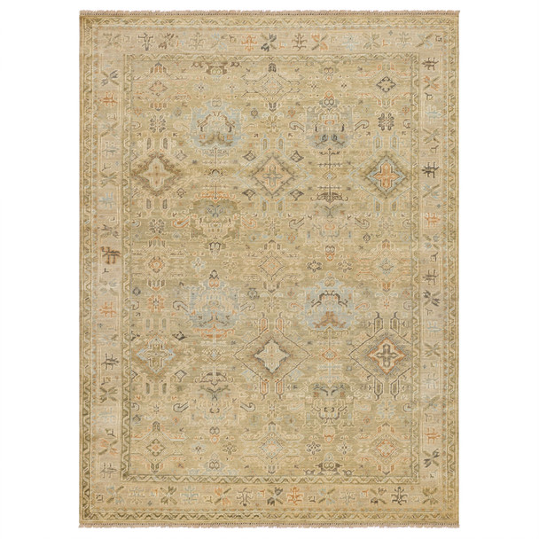 Karastan Terassa R1230 374 Green Rug