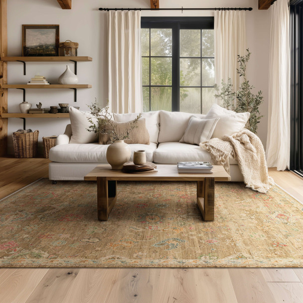 Karastan Bahu R1426 110 Brown Rug