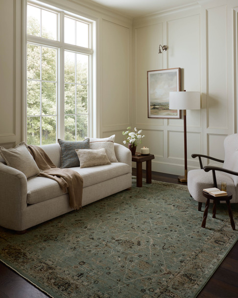 Loloi Briar BRR-02 Aqua Olive Rug