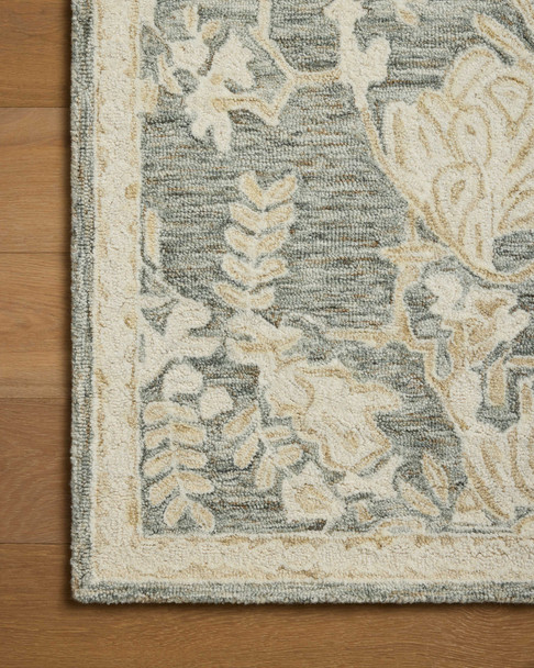 Loloi Lenore LNO-02 Lagoon Wheat Rug