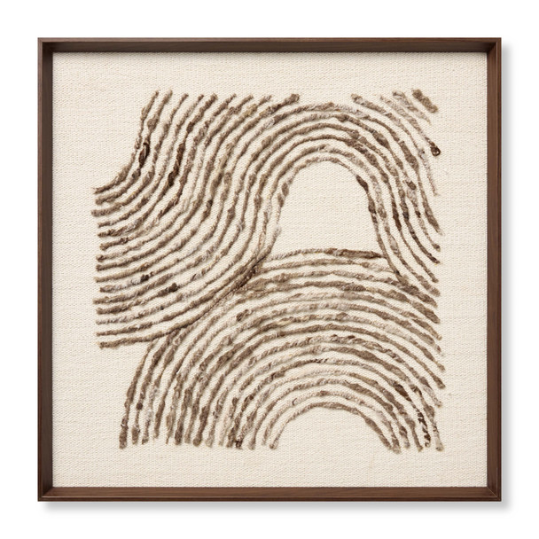 Loloi Phase PHASE Dark Brown Wall Art