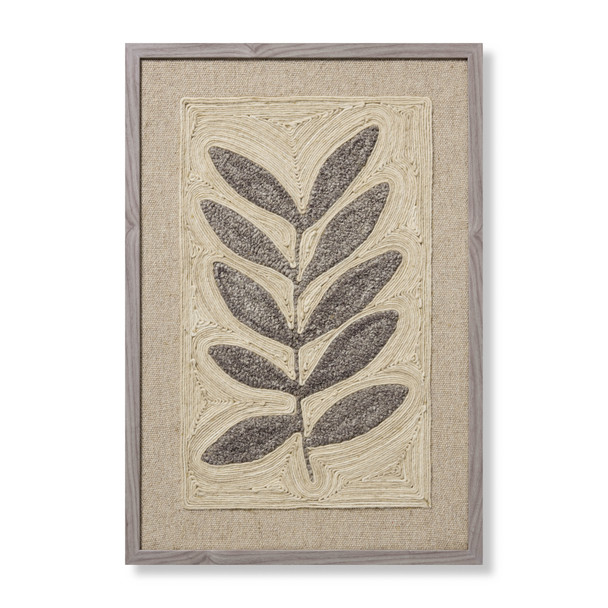 Loloi Frond & Fog FRONDF Grey Wall Art