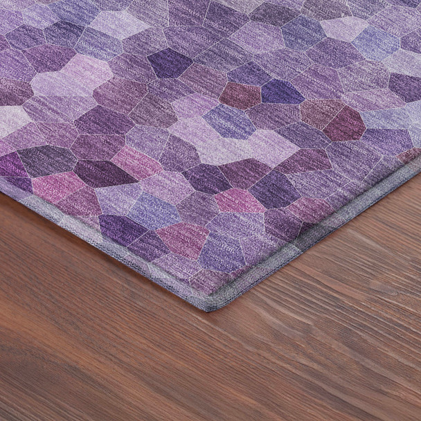 Dalyn Kaleidoscope KL1 Plum Rug