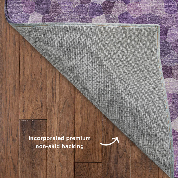 Dalyn Kaleidoscope KL1 Plum Rug