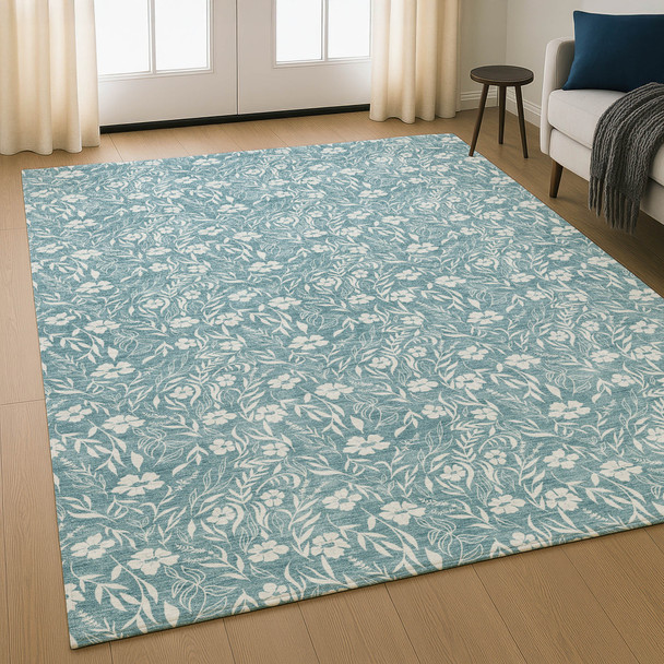 Dalyn Soft Essentials SE4 Teal Rug