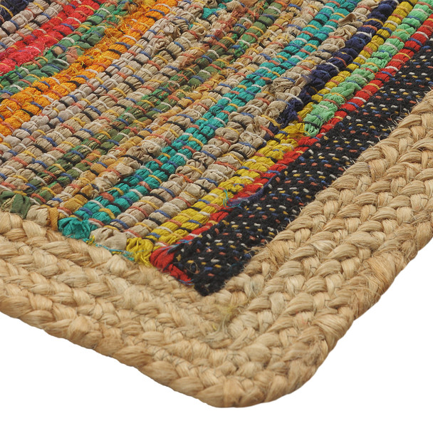 LR Home Accent 70189 Rainbow Tan Rug