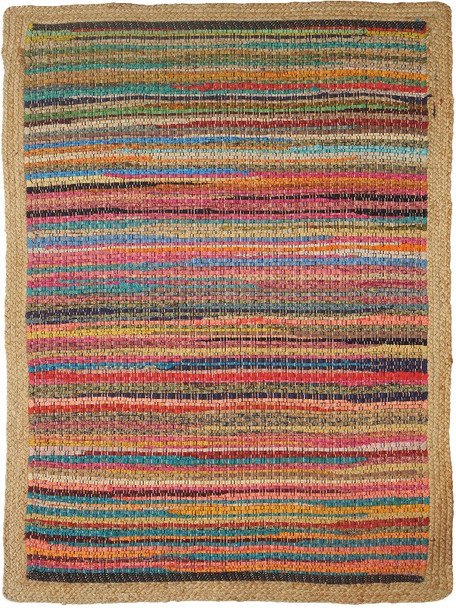 LR Home Accent 70189 Rainbow Tan Rug