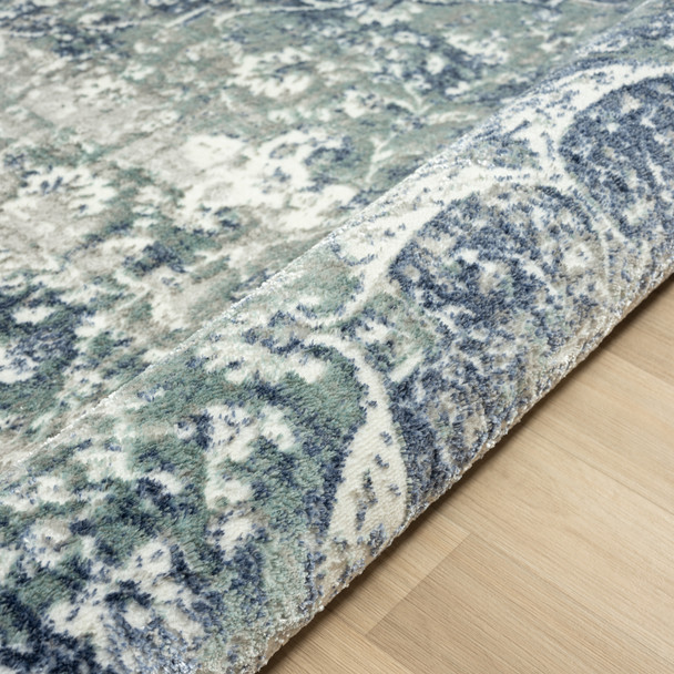LR Home Antalya 82058 Blue Beige Rug