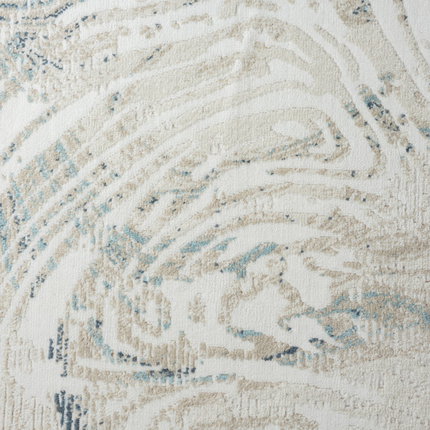 LR Home Avalon 82433 Gray Blue Rug