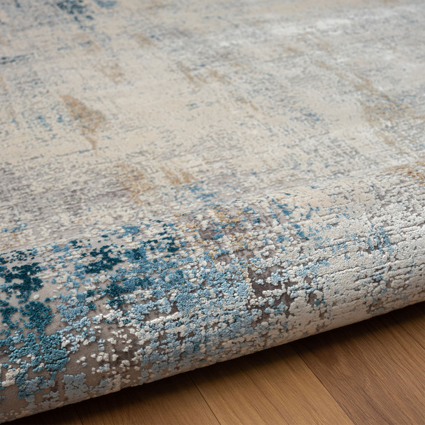 LR Home Cheshire 82316 Gray Blue Rug