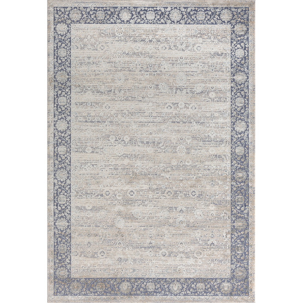 LR Home Cheshire 82406 Blue Beige Rug
