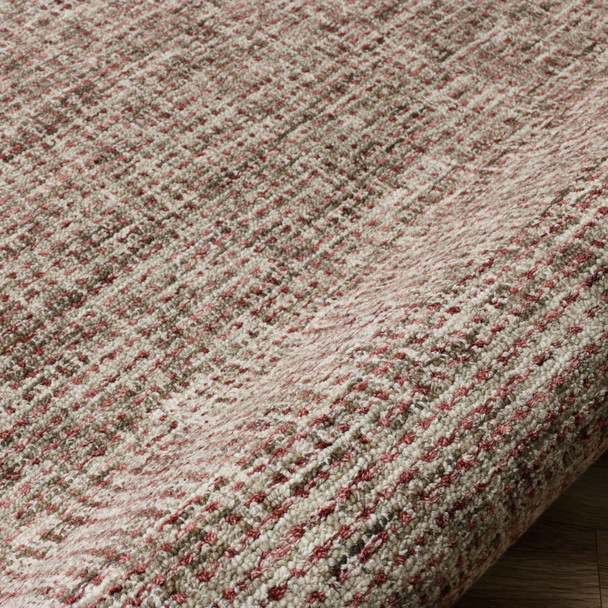 LR Home Criss Cross 81300 Brown Red Rug
