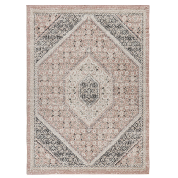 LR Home Dune 81668 Blush Ivory Gray Rug
