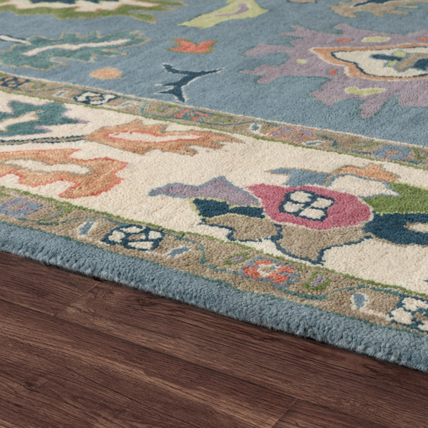 LR Home Elize 82943 Blue Ivory Rug