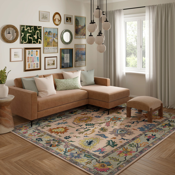 LR Home Elize 82946 Pink Multi Rug