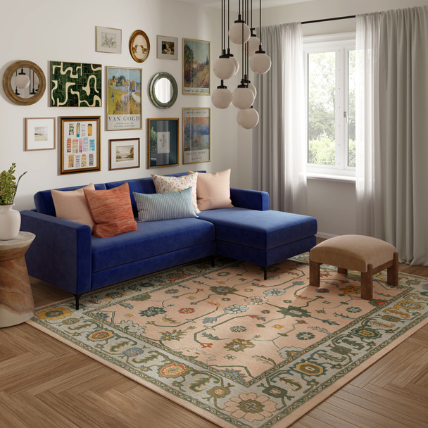 LR Home Elize 82947 Pink Multi Rug