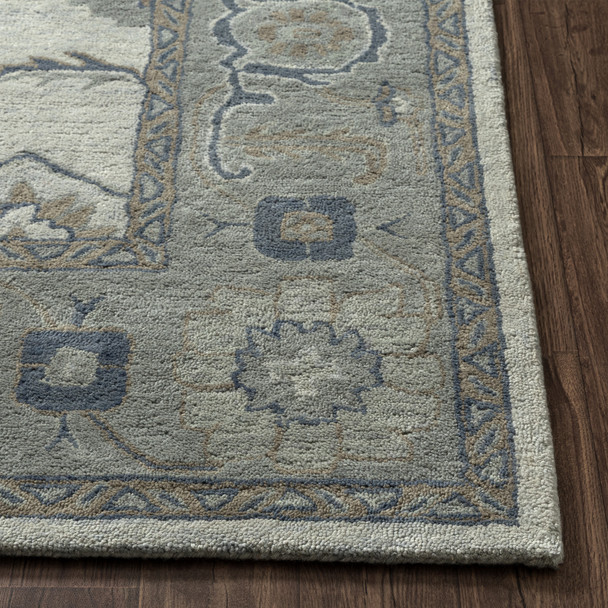 LR Home Elize 82948 Blue Gray Rug