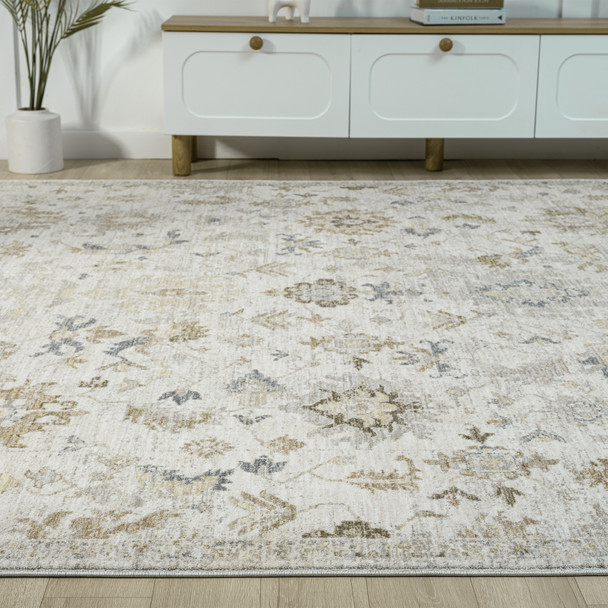 LR Home Miranda 82920 Cream Rug