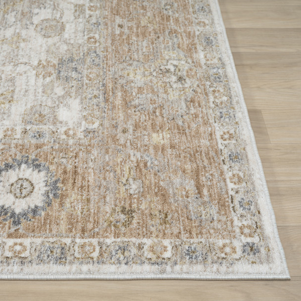 LR Home Miranda 82914 Cream Rust Rug