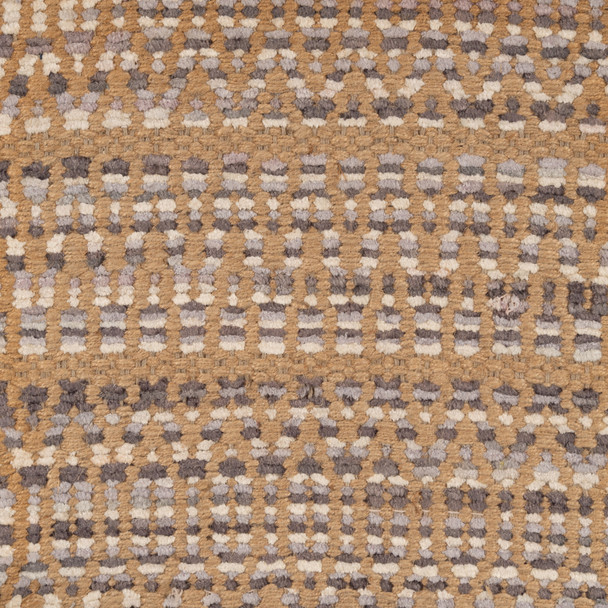 LR Home Natural Fiber 03333 Tan Dark Gray Light Gray White Rug