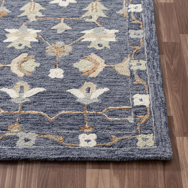 LR Home Pallor 82791 Blue Beige Rug