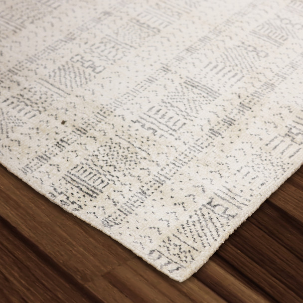 LR Home Sobek 04411 White Rug