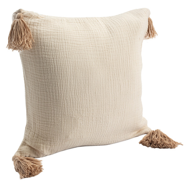 LR Home Amari 08029 Natural Pillow