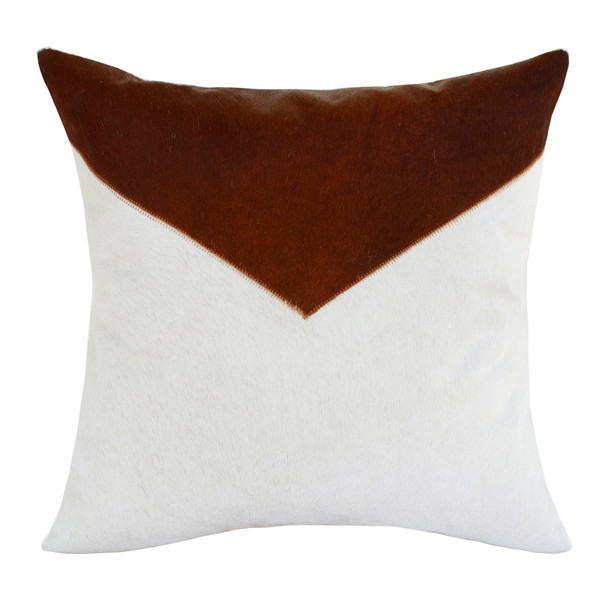 LR Home Austin 08138 Ivory Brown Pillow