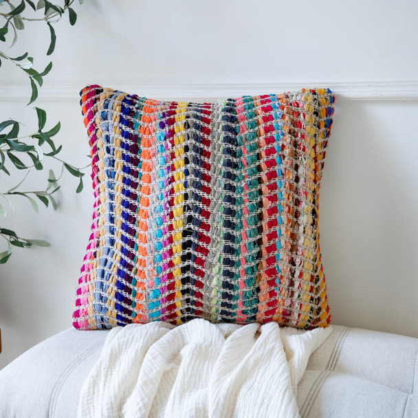 LR Home Chindi 07348 Multicolor Pillow