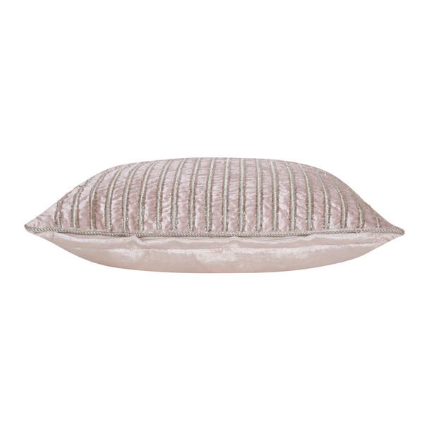 LR Home Cosmopolitan 08481 Blush Pink Gold Pillow