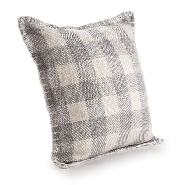 LR Home Denver 08204 Light Gray Ivory Pillow