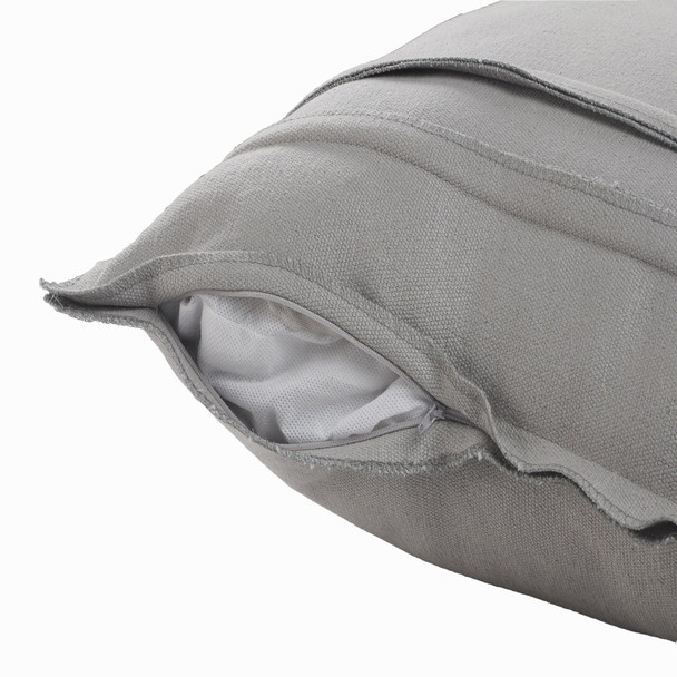 LR Home Destin 07570 Light Gray Pillow