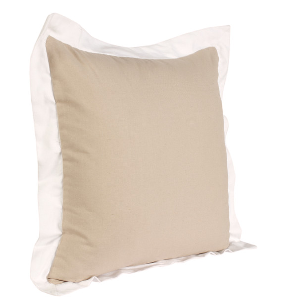 LR Home Empire 07847 Beige White Pillow