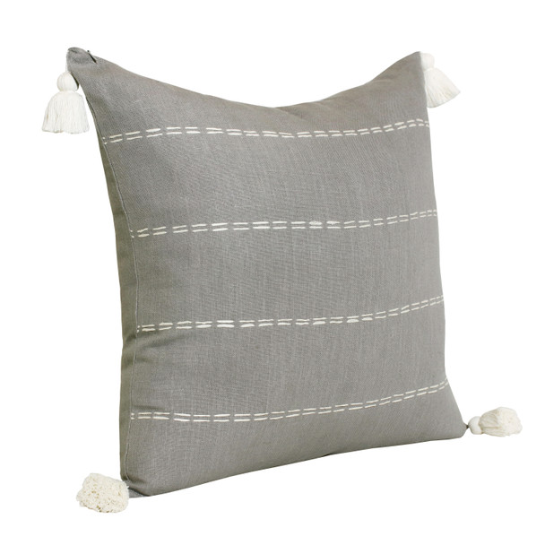 LR Home Estate 07922 Slate Gray Pillow
