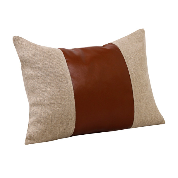 LR Home Estate 08156 Tan Brown Pillow