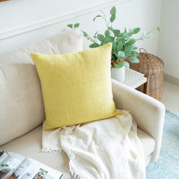 LR Home Felicity 07474 Cream Gold Pillow