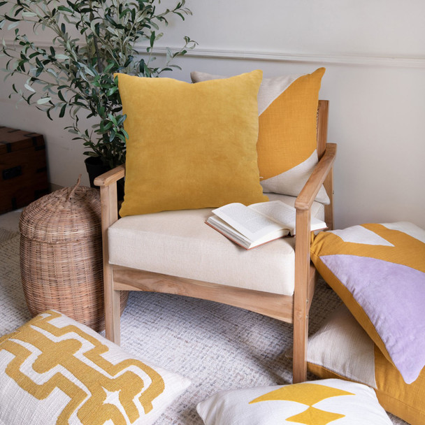 LR Home Stacy Garcia 08424 Ochre Pillow