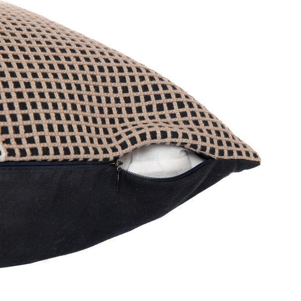 LR Home Stacy Garcia 08637 Black White Pillow