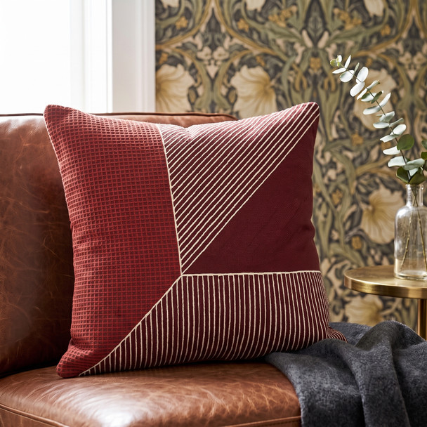 LR Home Stacy Garcia 08639 Rust Multi Pillow