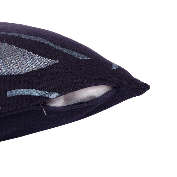 LR Home Stacy Garcia 08655 Denim Blue Pillow