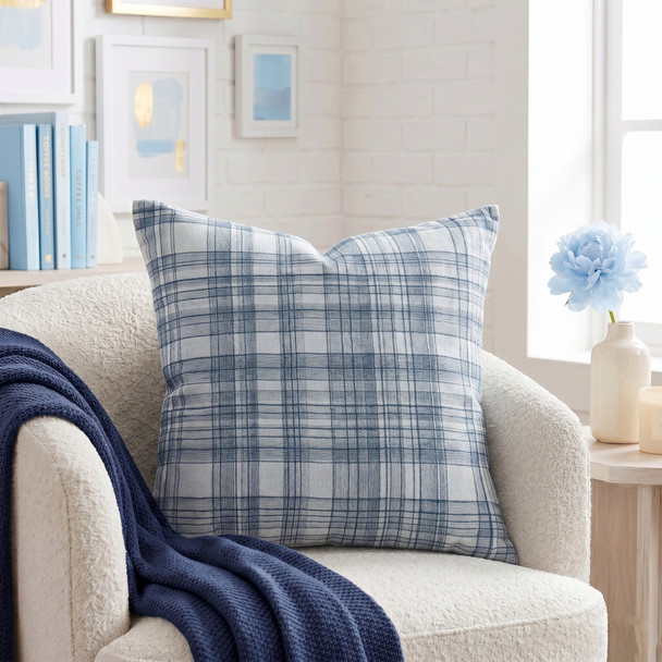 LR Home Stacy Garcia 08668 Blue Pillow