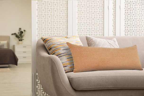 LR Home Sundaze 07673 Butter Rum Light Brown Pillow