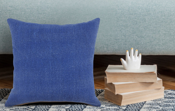 LR Home Sundaze 07675 Classic Blue Pillow